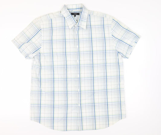 Thomas Nash Men's Multicoloured Plaid Shirt L