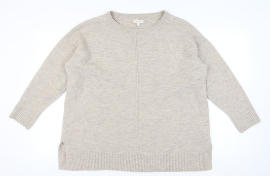 Monsoon Women's Beige Crew Neck Jumper XL