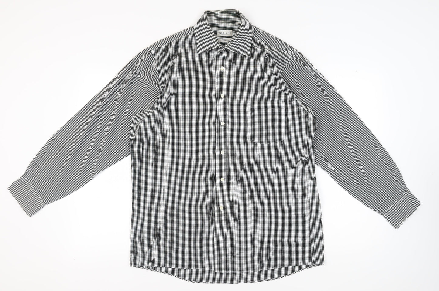 Van Heusen Clothing Bundle - 5 Pack Preloved Mens Casual Shirts