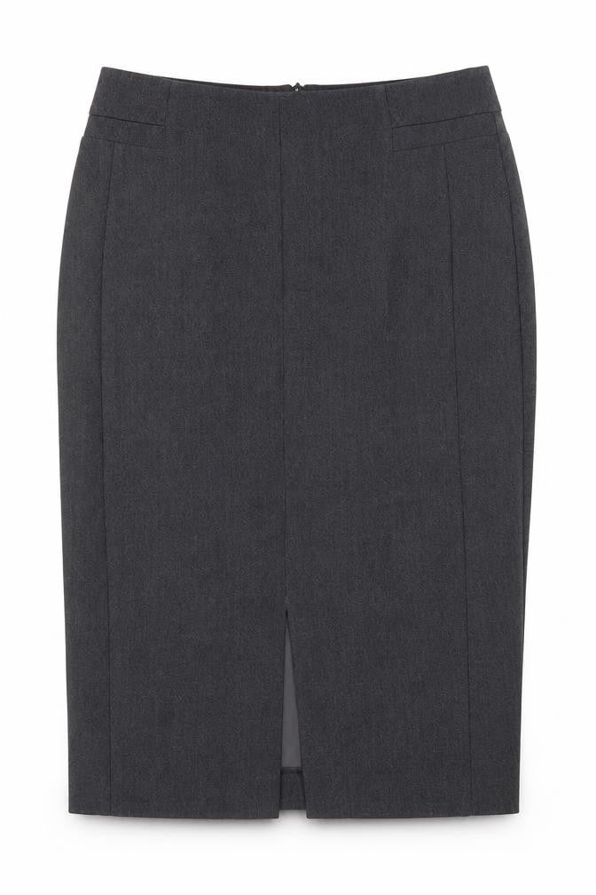 Marks & Spencer Women's Grey Pencil Skirt, Size S, Business Casual