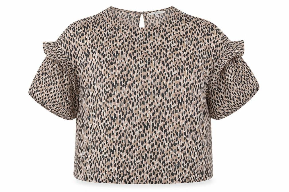 Next Women's Multicoloured Blouse UK 8 Animal Print