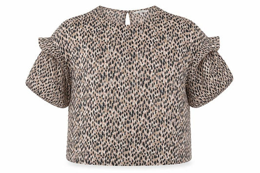 Next Women's Multicoloured Blouse UK 8 Animal Print