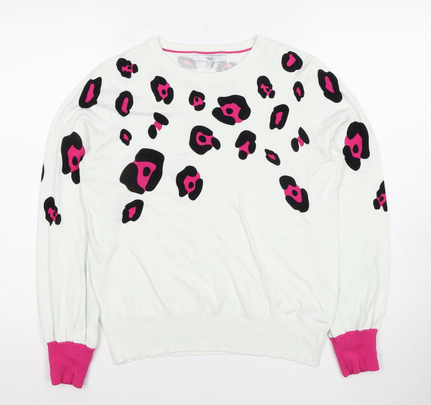 Next Women's Multicoloured Animal Print Pullover Jumper
