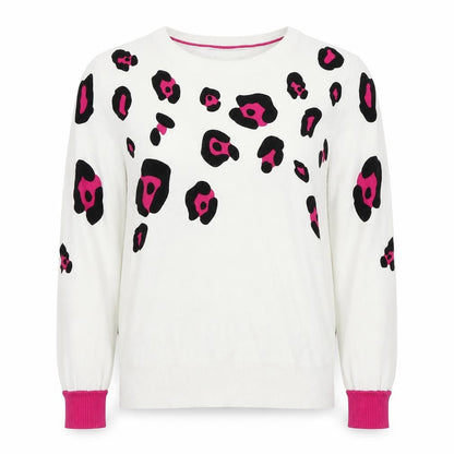 Next Women's Multicoloured Animal Print Pullover Jumper