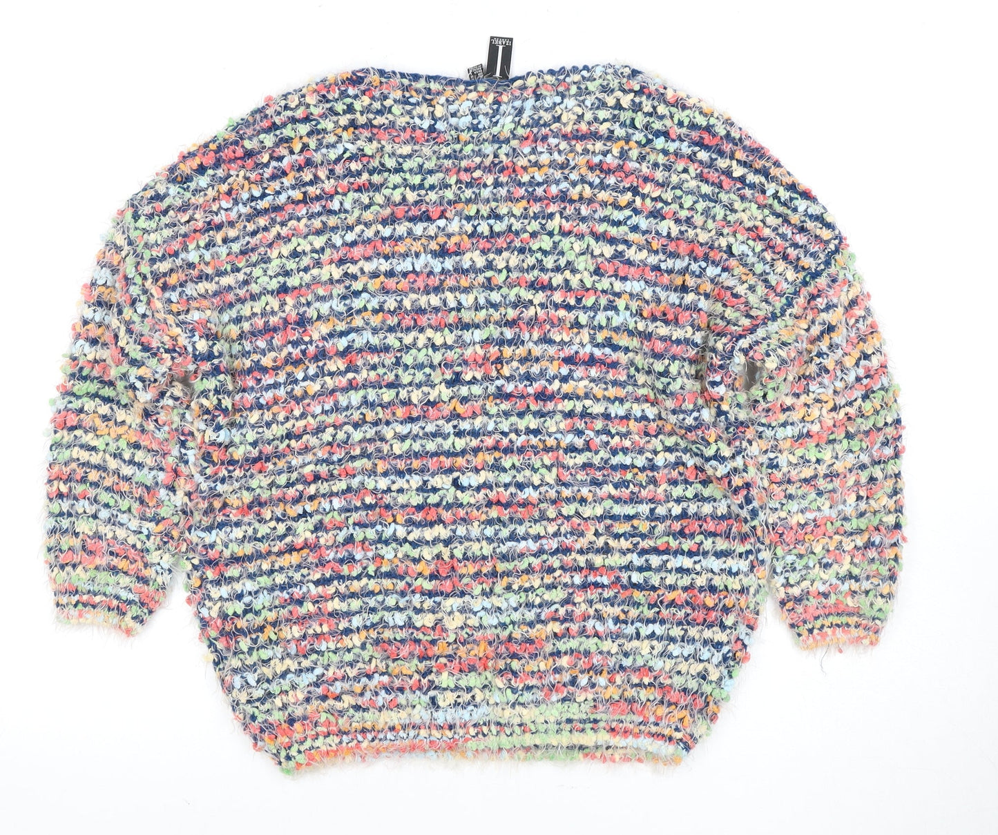 Izabel London Women's Multicoloured Knit Pullover, Size 10
