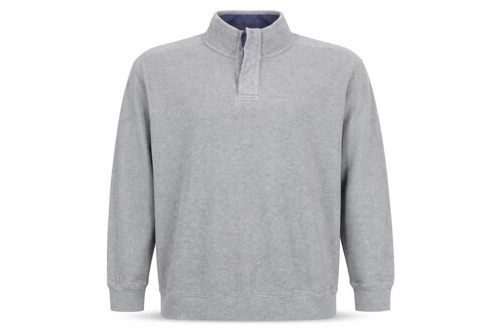 Maine New England Men's XL Grey Collared Pullover Jumper