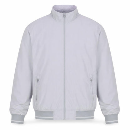 Aspen & Court Men's Grey Full-Zip Jacket - Large
