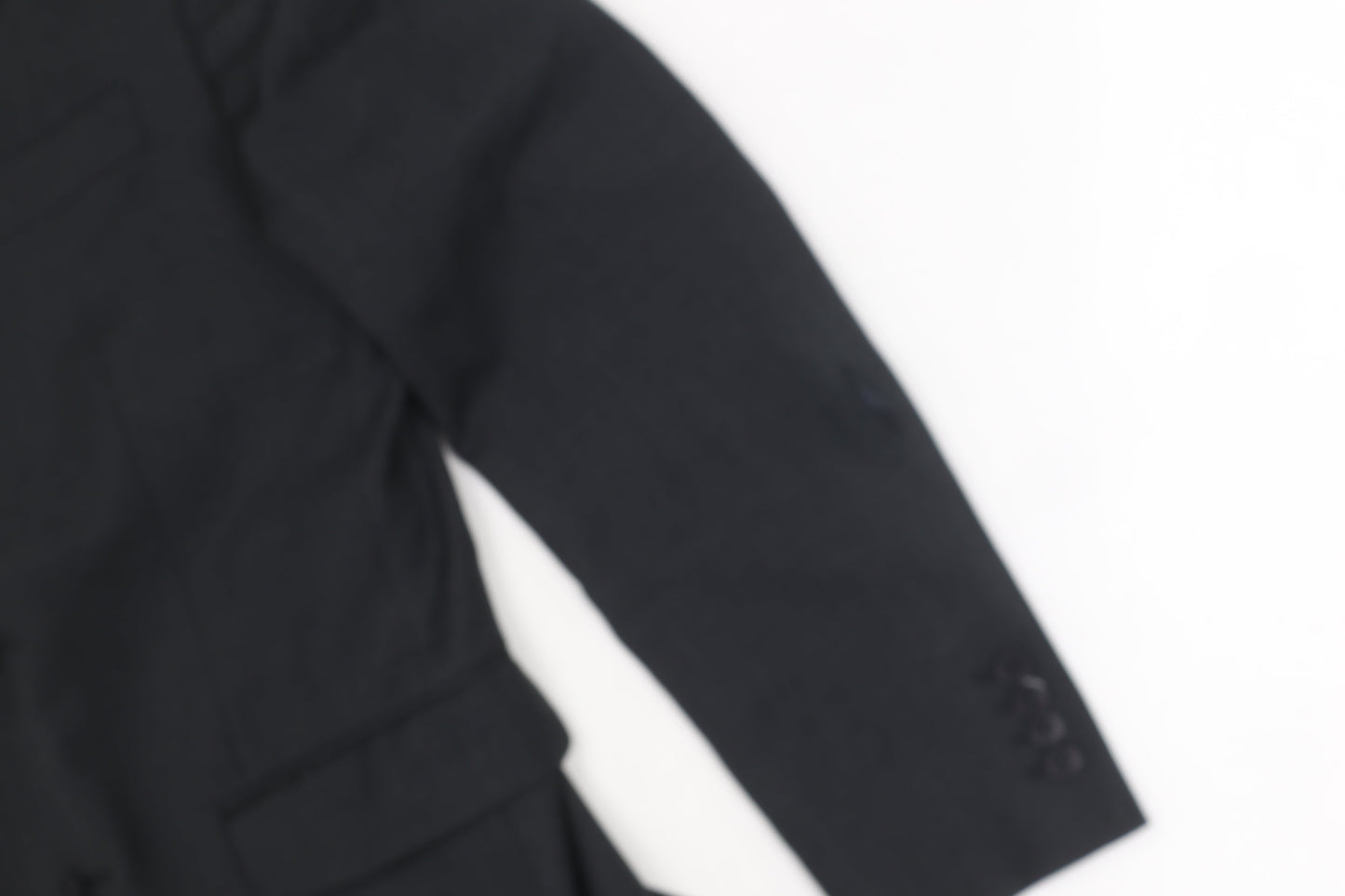 Charles Tyrwhitt Men's Black Wool Blazer 36 Regular Classic