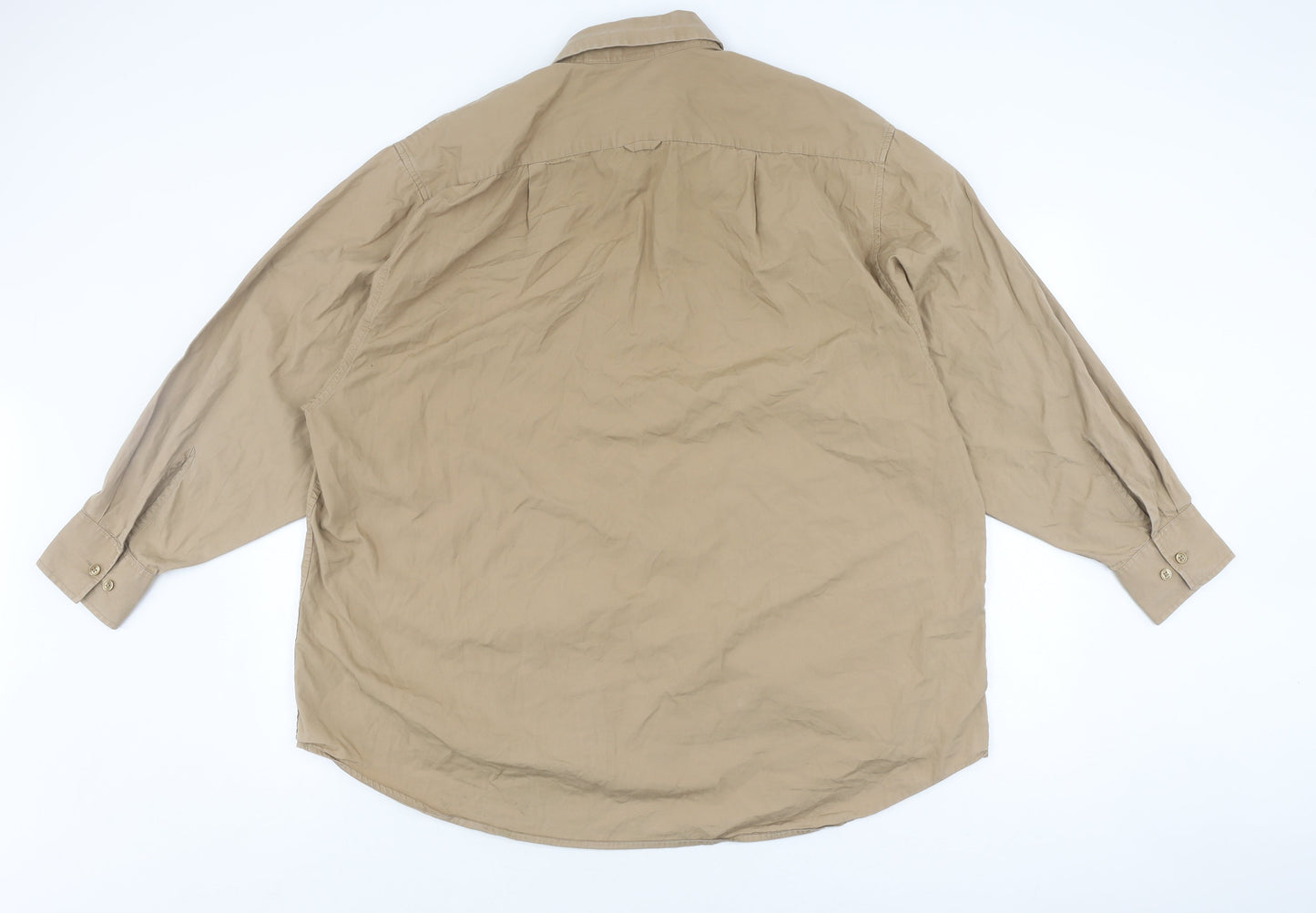 Collusion Beige Button-Up Women's Shirt Size 12