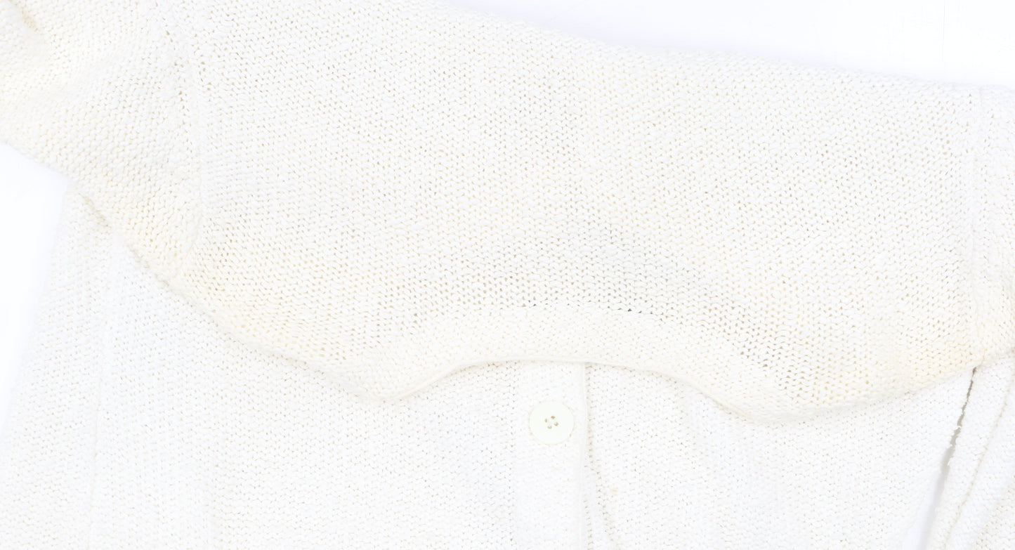 Windsmoor Women's Ivory Cardigan L Cotton Knit