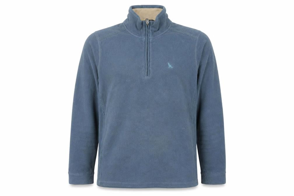 Hawkshead Unisex Adults Blue Fleece Pullover Sweatshirt XL