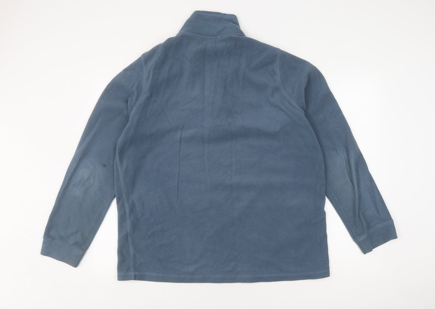 Hawkshead Unisex Adults Blue Fleece Pullover Sweatshirt XL