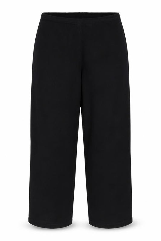 Damart Women's Black Trousers Size 18 Viscose Blend