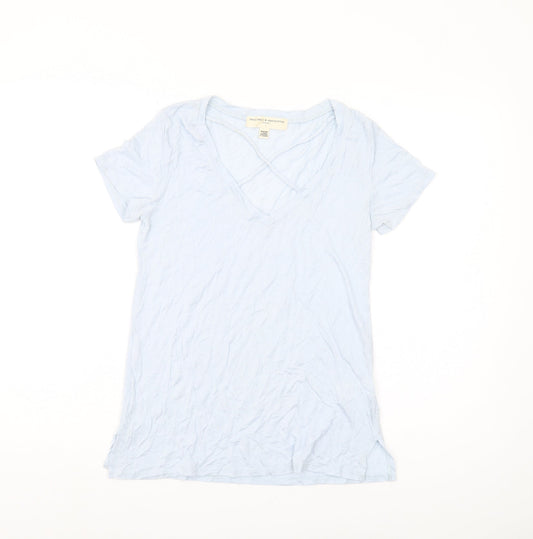 Project Social T Women's Blue Modal T-Shirt, Size S, Basic Style