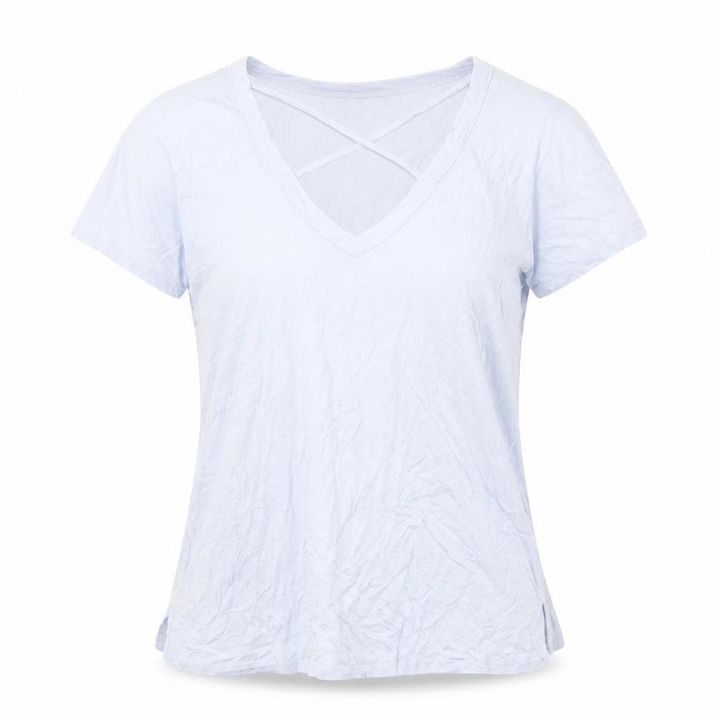 Project Social T Women's Blue Modal T-Shirt, Size S, Basic Style