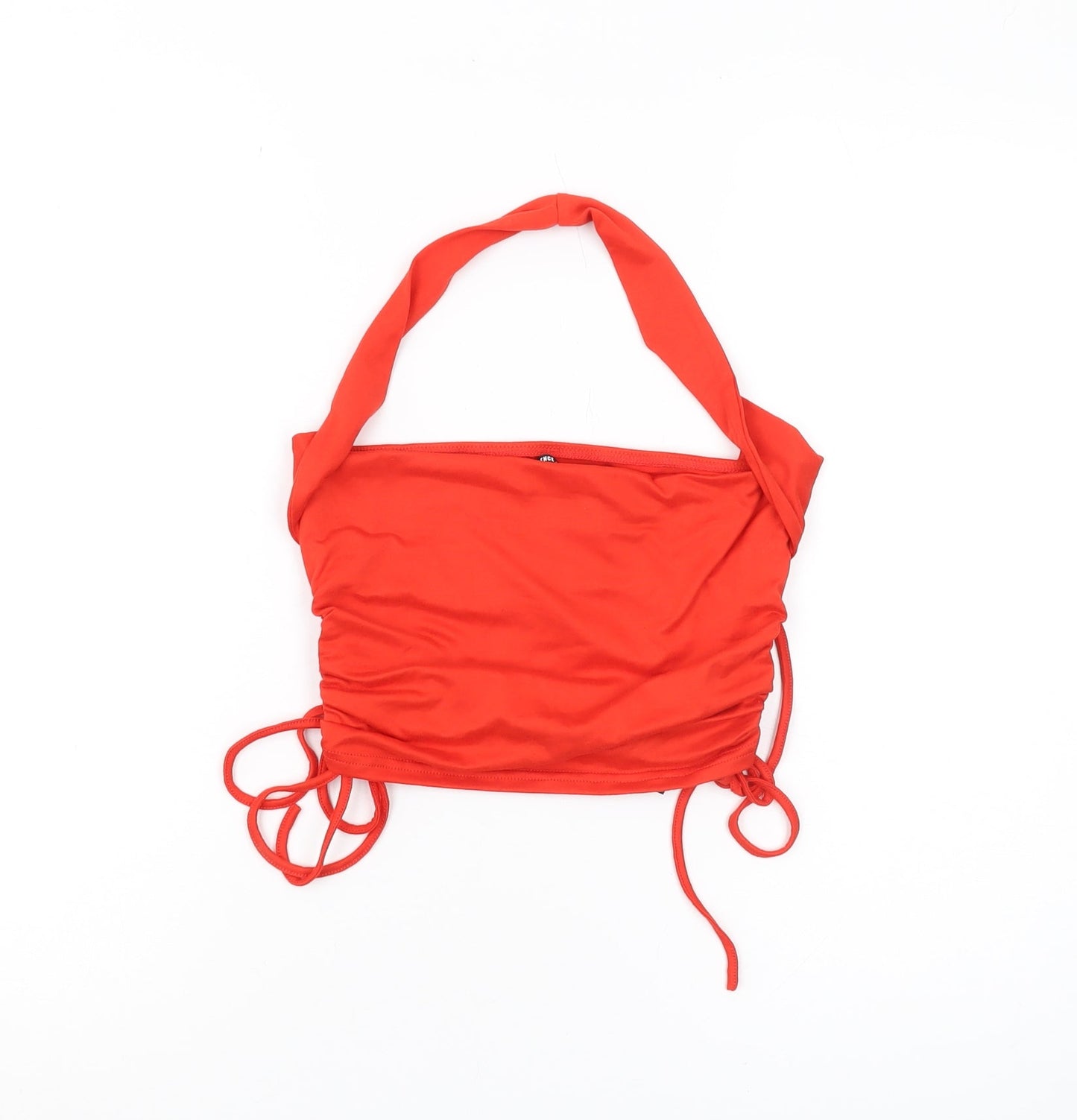 Silence + Noise Women's Red Camisole Halter Top