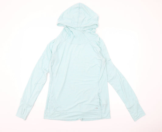 Gap Women's Blue Pullover Hoodie - M
