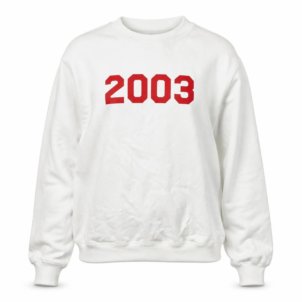 Rock on Ruby Women White Pullover Sweatshirt M