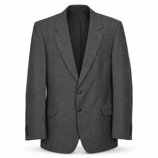 St Michael Men's Grey Blazer, 42S Notch Lapel, Formal