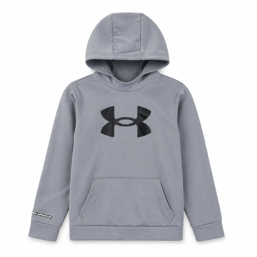 Under Armour Unisex Kids Grey Hoodie M Pullover