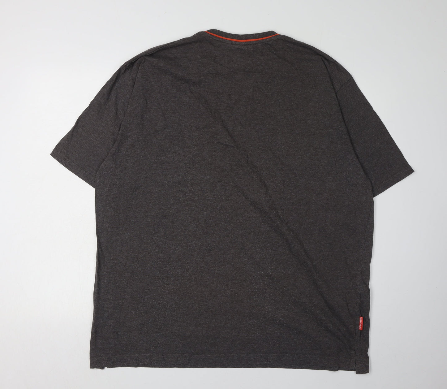 Slazenger Men's Grey 2XL V-Neck T-Shirt