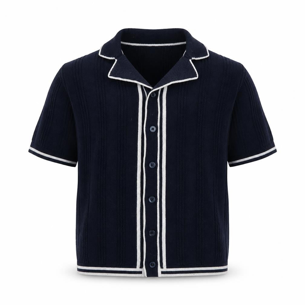 Next Boys Blue Cotton Cardigan, 2 Years, Short Sleeve
