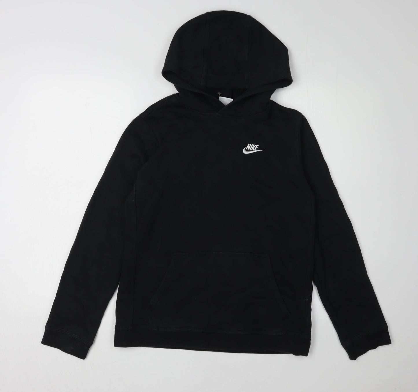 Nike Boys Black Pullover Hoodie XL - Casual Comfort & Style