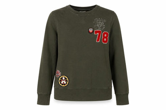 Next Green Pullover Sweatshirt, Unisex, Size 12, Casual Comfort
