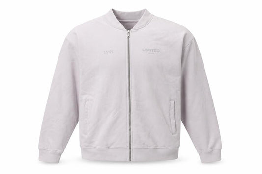boohooMAN Men's White Full Zip Sweatshirt M