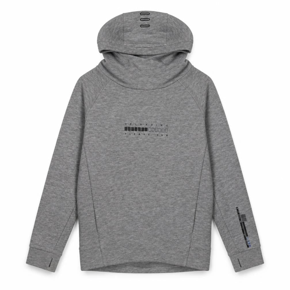 Next Boys Grey Hoodie Size 9-10, Graphic Print, Casual Wear