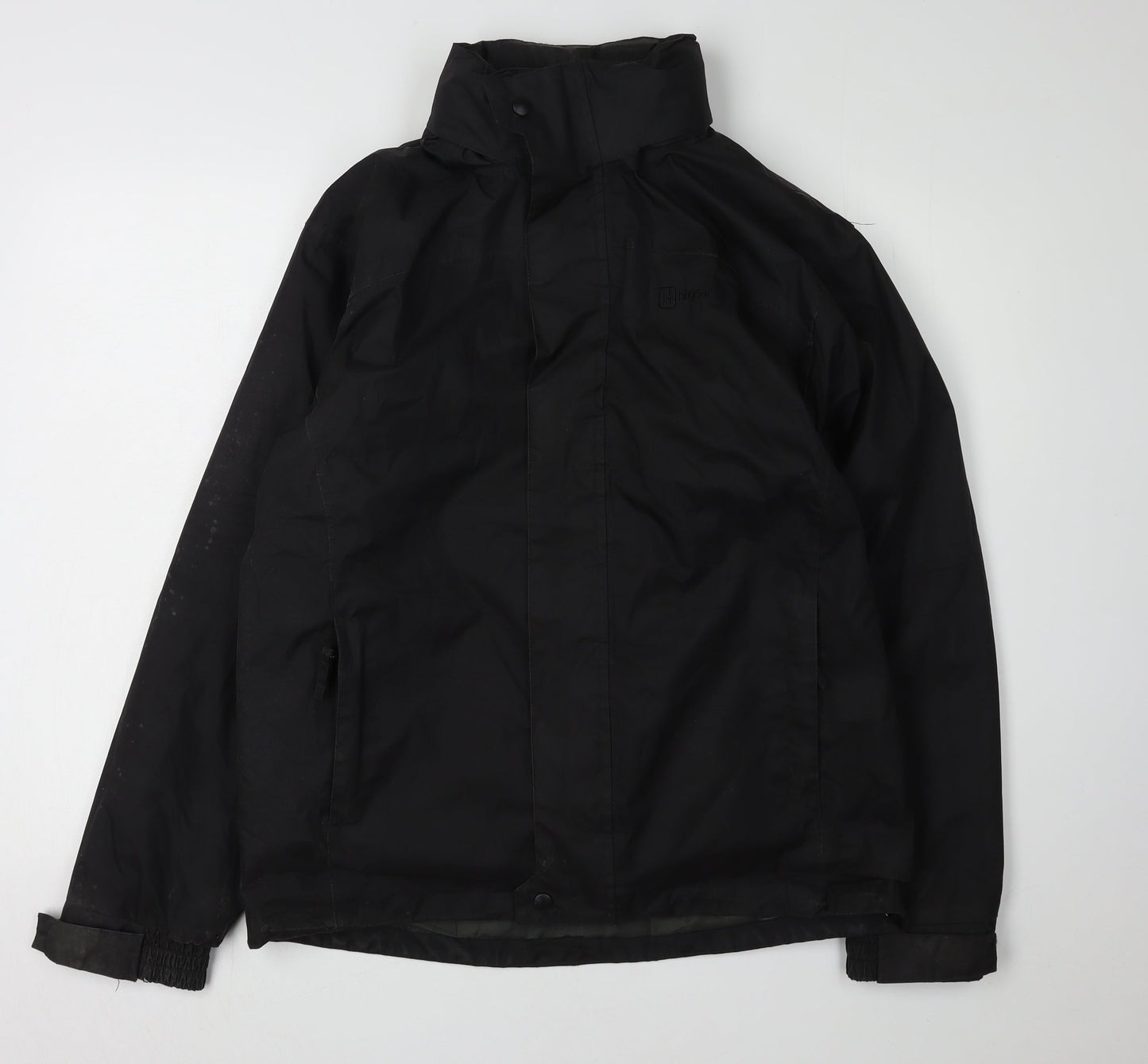 Higear Men’s Black S Rain Coat - Waterproof Outdoor Jacket