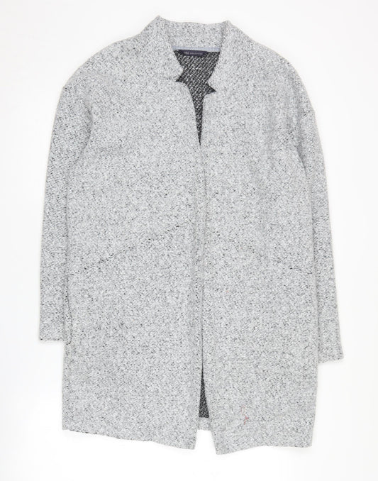 Marks and Spencer Women's Grey Long Sleeve Cardigan Size 12