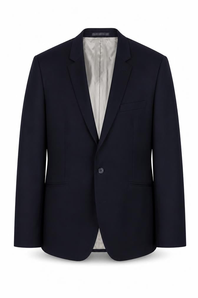 Topman Men's Black Blazer, Size 42, Formal Single-Breasted Jacket