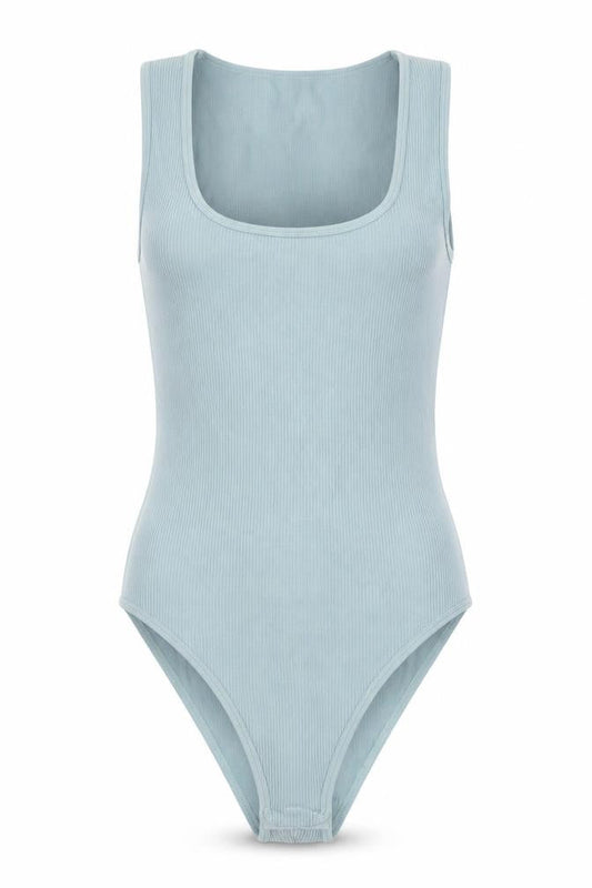 Michelle Keegan Women's Blue Bodysuit, M, Knit, Casual