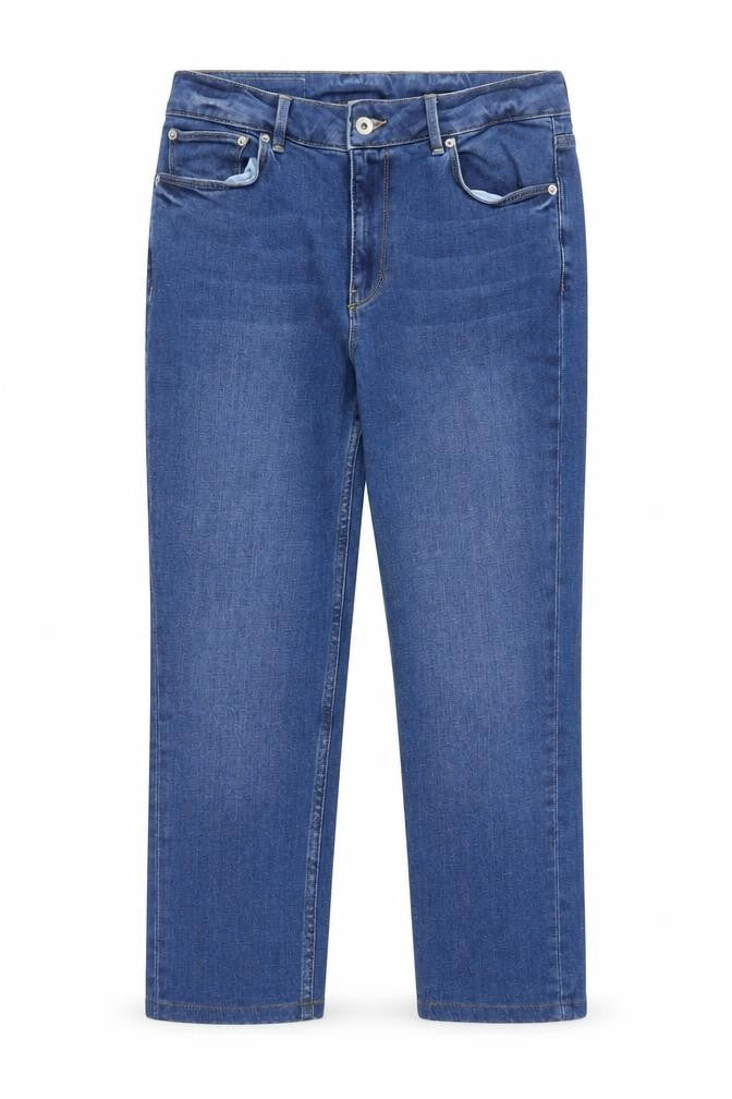 Jigsaw Women's Blue Straight Jeans Size 2 with Zip Closure