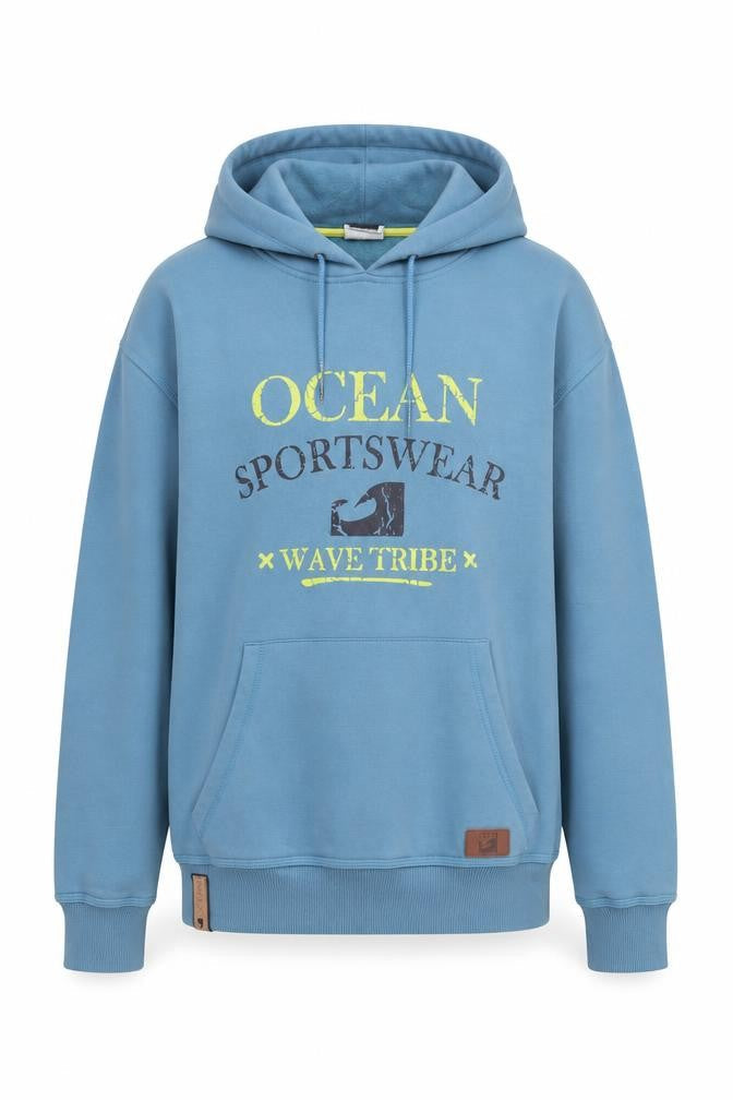 Ocean Sportswear Men's Blue Graphic Pullover Hoodie M