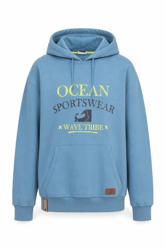 Ocean Sportswear Men's Blue Graphic Pullover Hoodie M