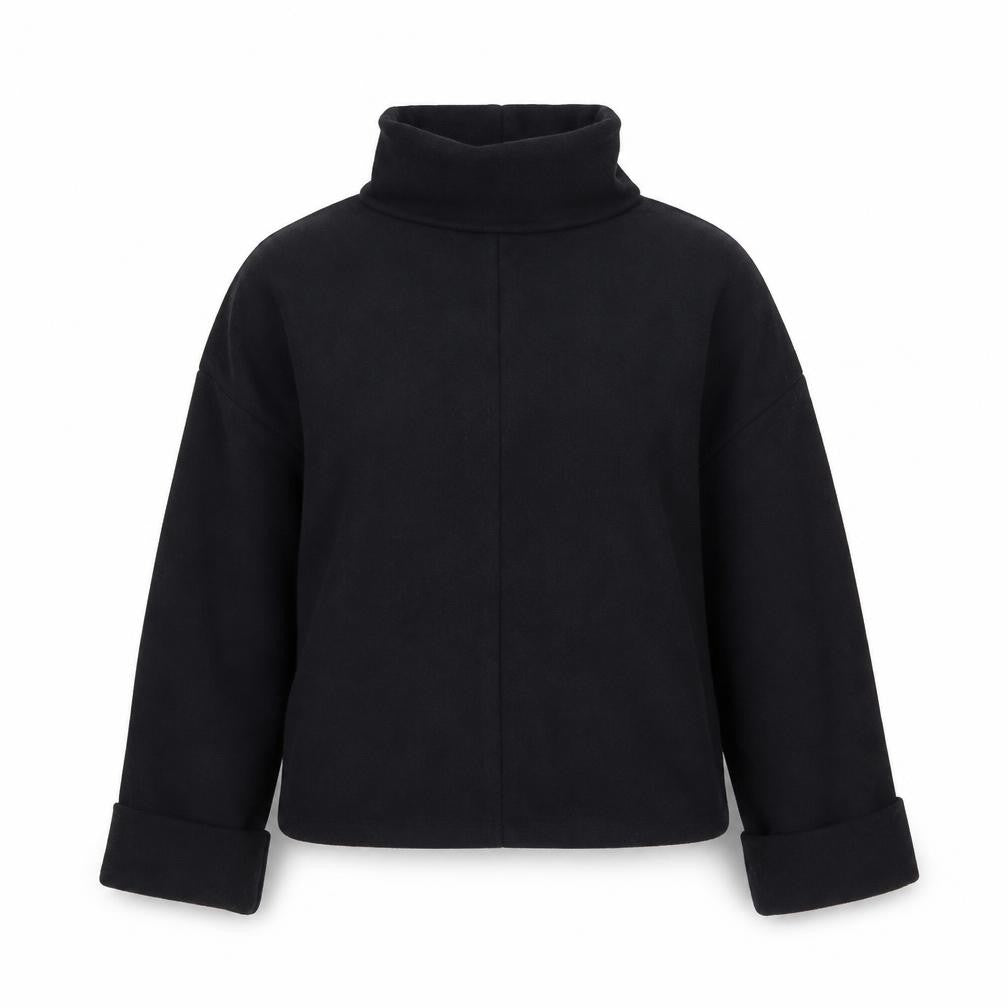ASOS Design Women's Black Roll Neck Pullover Jumper Size 8