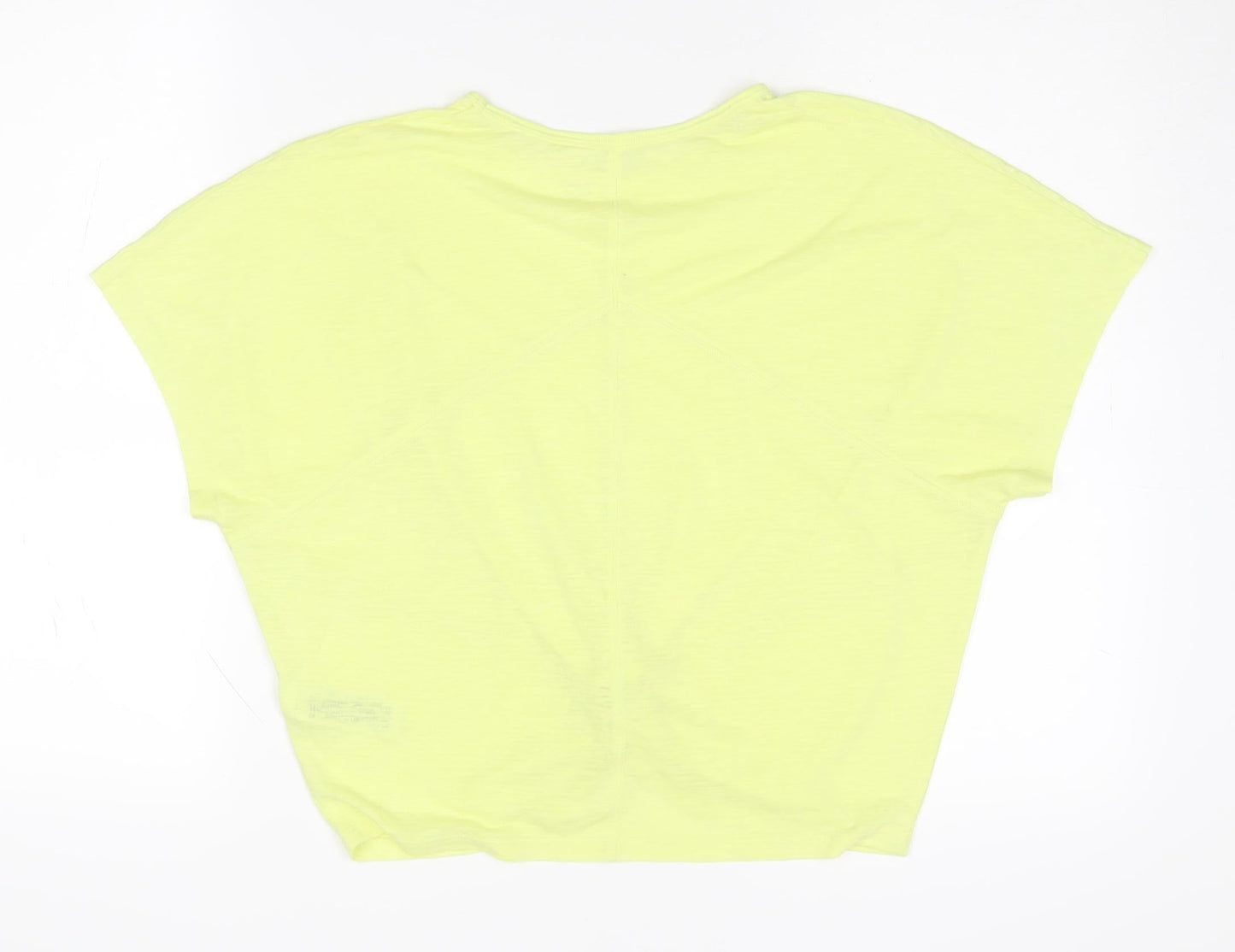 Marks and Spencer Women's Yellow T-Shirt, Size 12