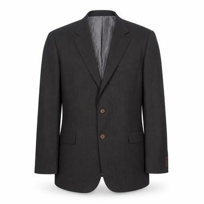 James Barry Men's Black 44R Suit Jacket Blazer