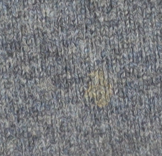 Lyle & Scott Men's Blue Wool V-Neck Jumper L