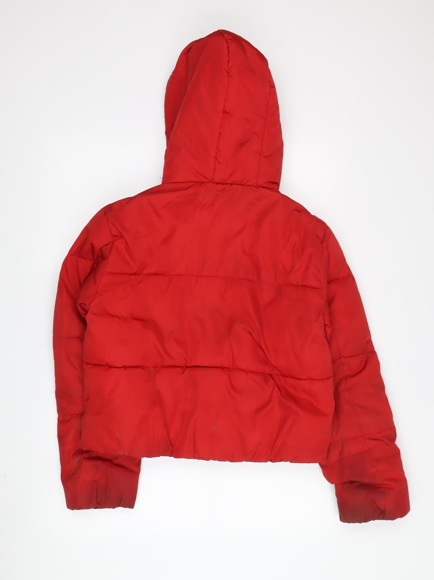 New Look Girls Red Puffer Jacket, 12-13 Years, Hooded