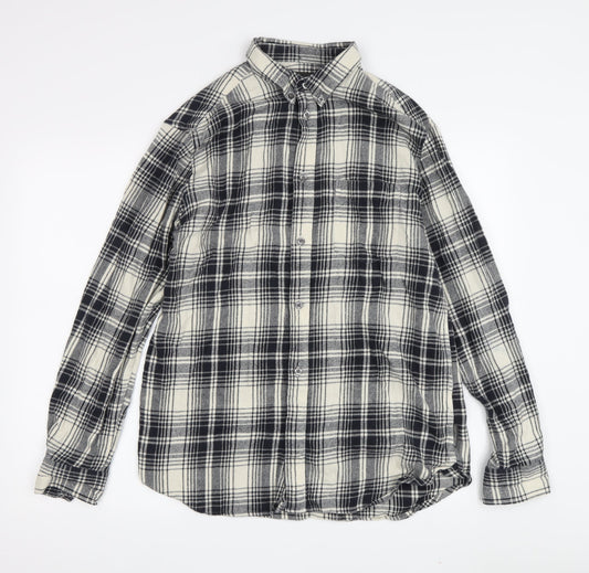 French Connection Men's Check Shirt Multicoloured Large