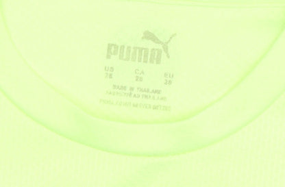 Close-up detail of Puma boys’ multicoloured sports jersey t-shirt 2 years