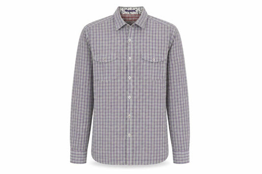Ted Baker Men's Multicoloured Check Shirt - Size 4