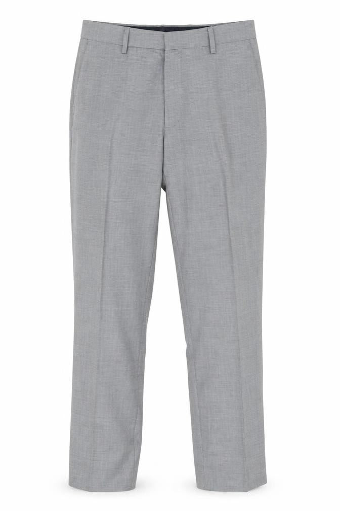 Marks & Spencer Men's Grey Slim Fit Trousers
