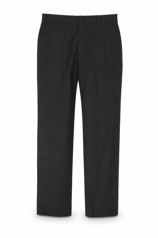 Topman Men's Black Dress Pants - Size 32, Regular Fit