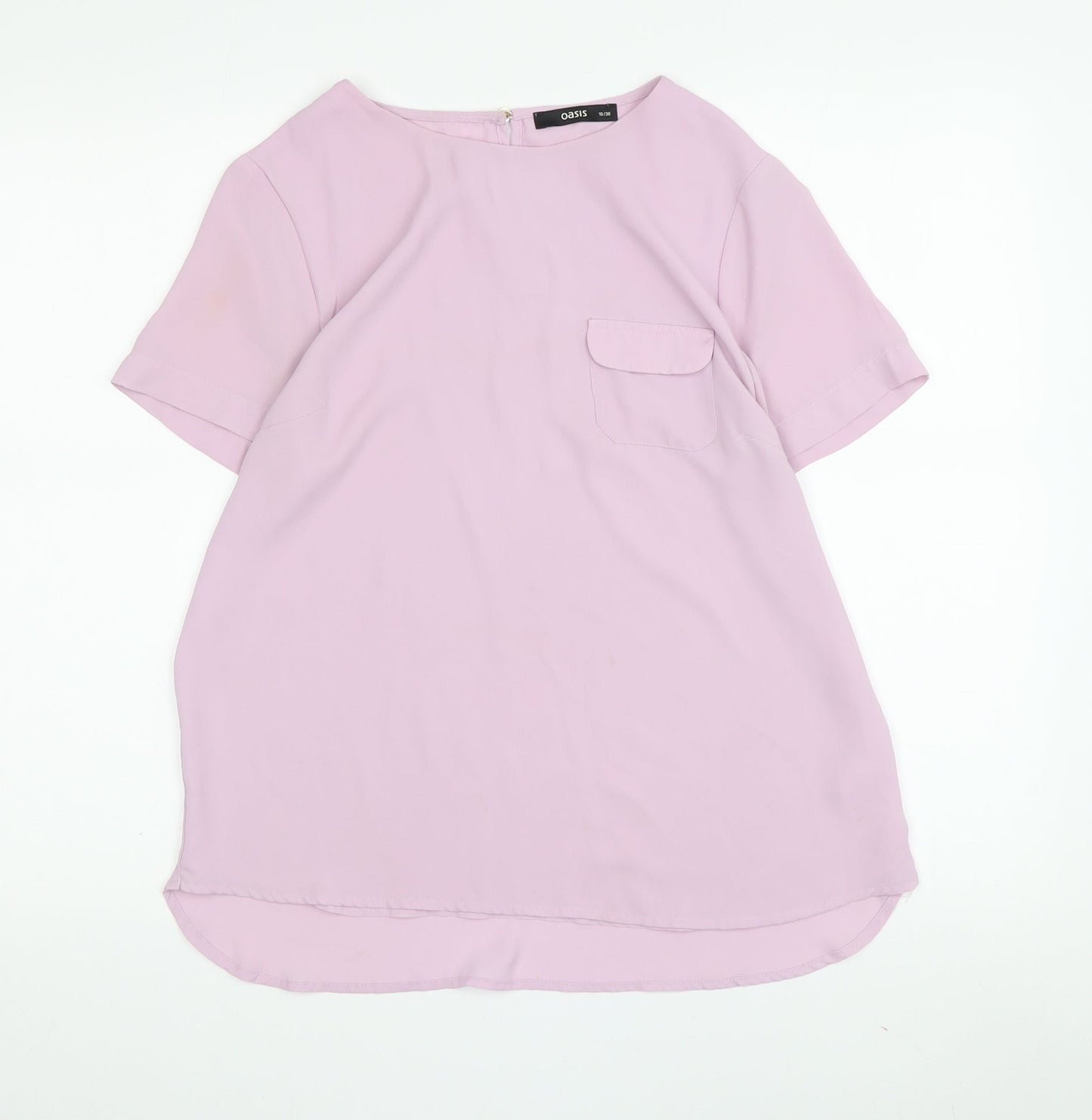 Oasis Women's Pink Blouse - Size 10