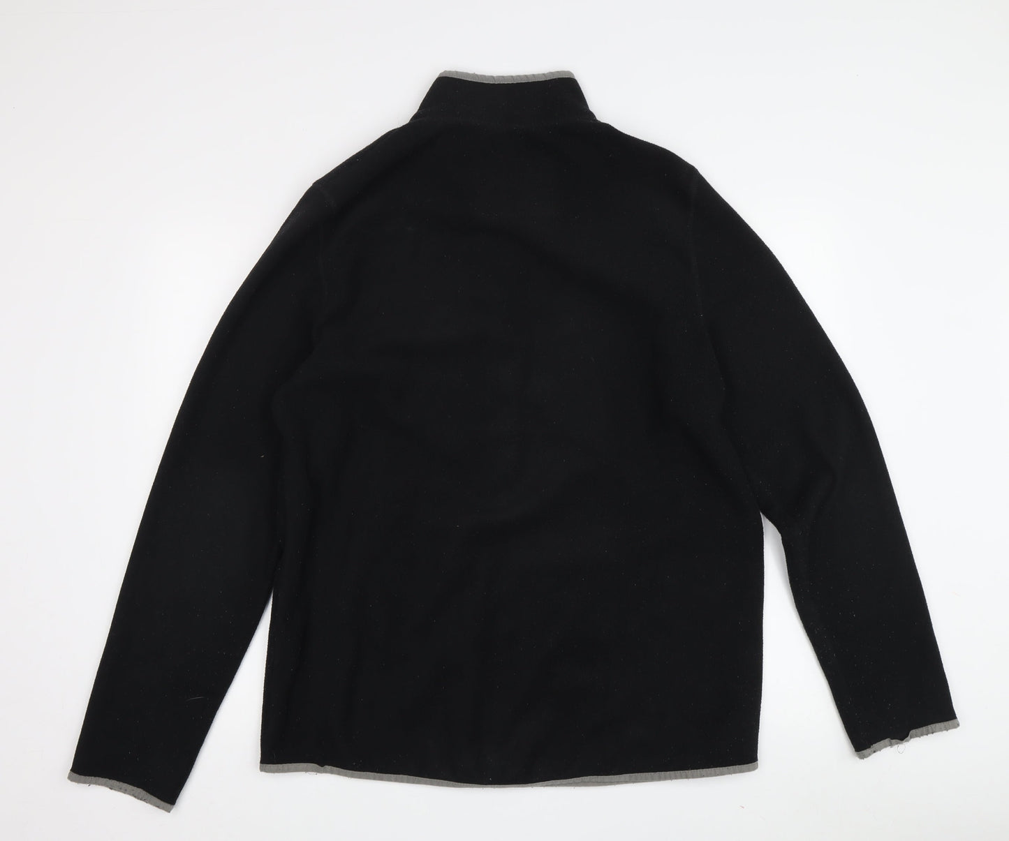 Outbound Men's Black Fleece Jacket L - Casual Lightweight