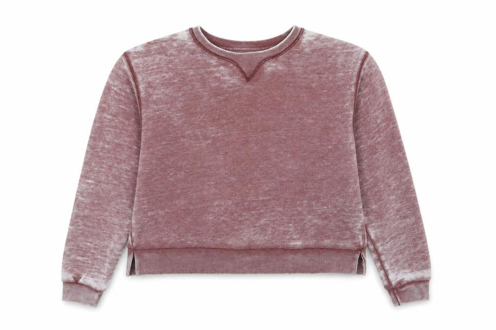 Pull & Bear Teen Red Pullover Sweatshirt - M